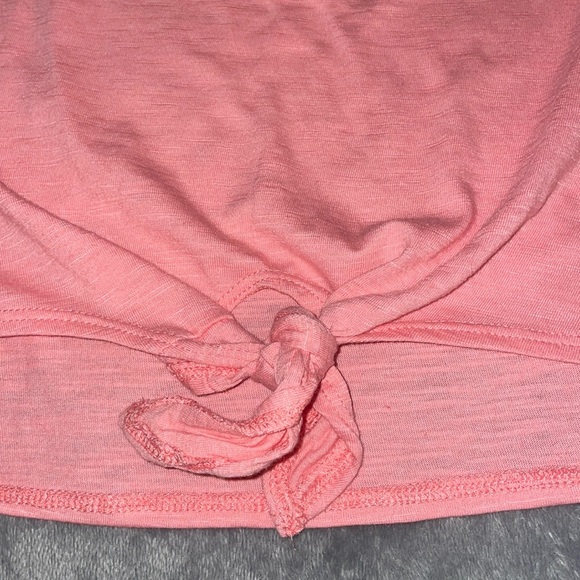 DKNY Donna Karen - girls twist back tank Size 12 -Silver iridescent print. - Picture 5 of 11